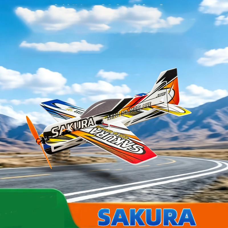 Model Kit Expert - Kit Pesawat RC 3D Mikro SAKURA