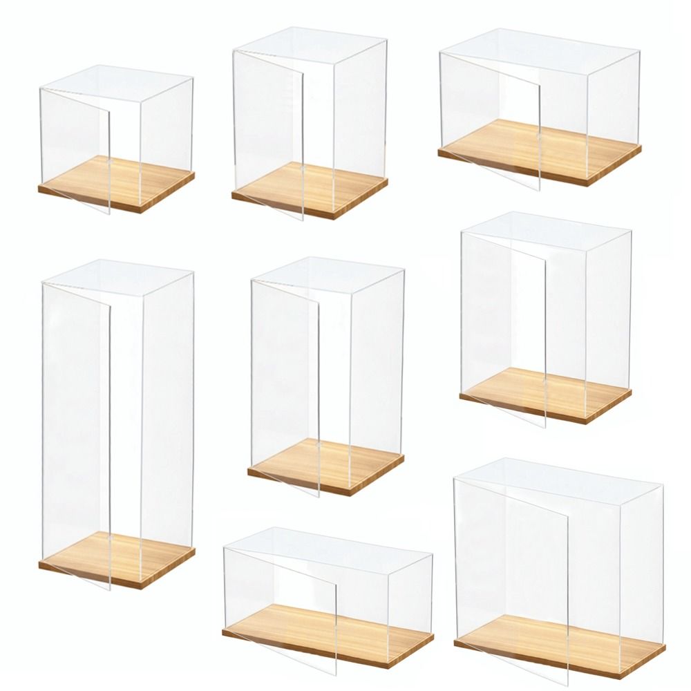 Model Kit Display Case - Kotak Display Akrilik Transparan Desain Dapat