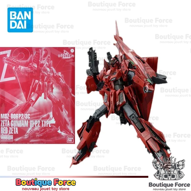 Model Kit Zeta Gundam - Bandai GUNDAM MG 1/100 MSZ-006P2/3C ZETA
