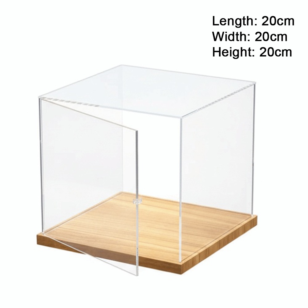 Model Kit Display Case - Kotak Display Akrilik Transparan Tanpa Lem,