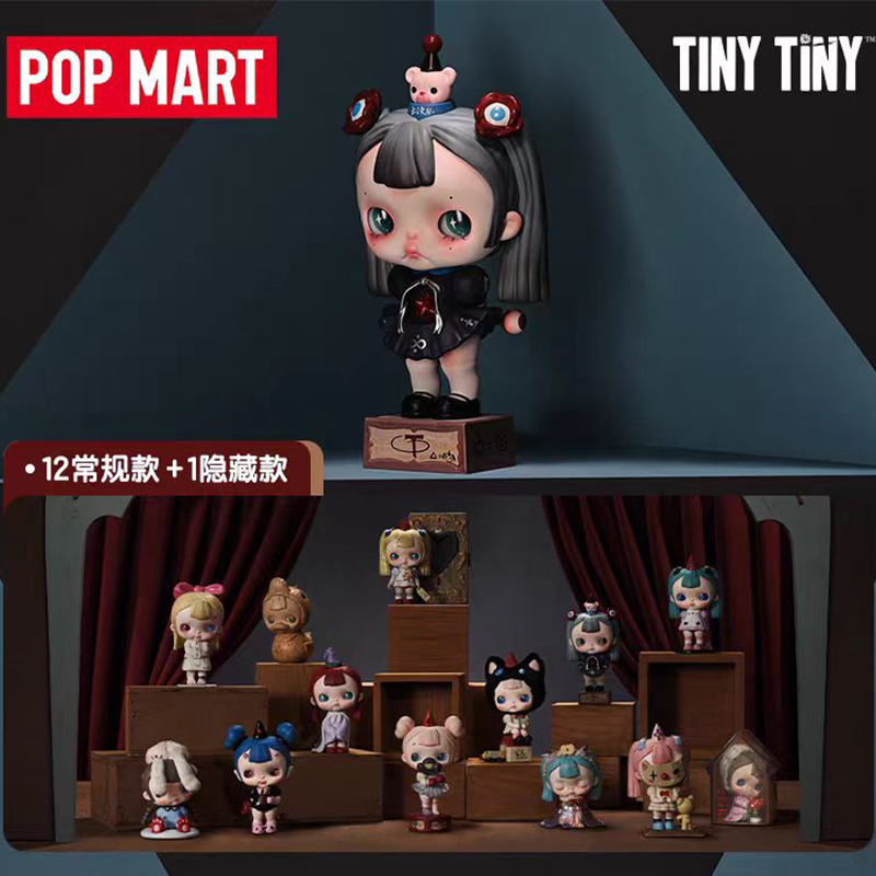 Model Kit Anime Girl - POP MART TINYTINY-PROLOGUE SERIES Mainan Blind