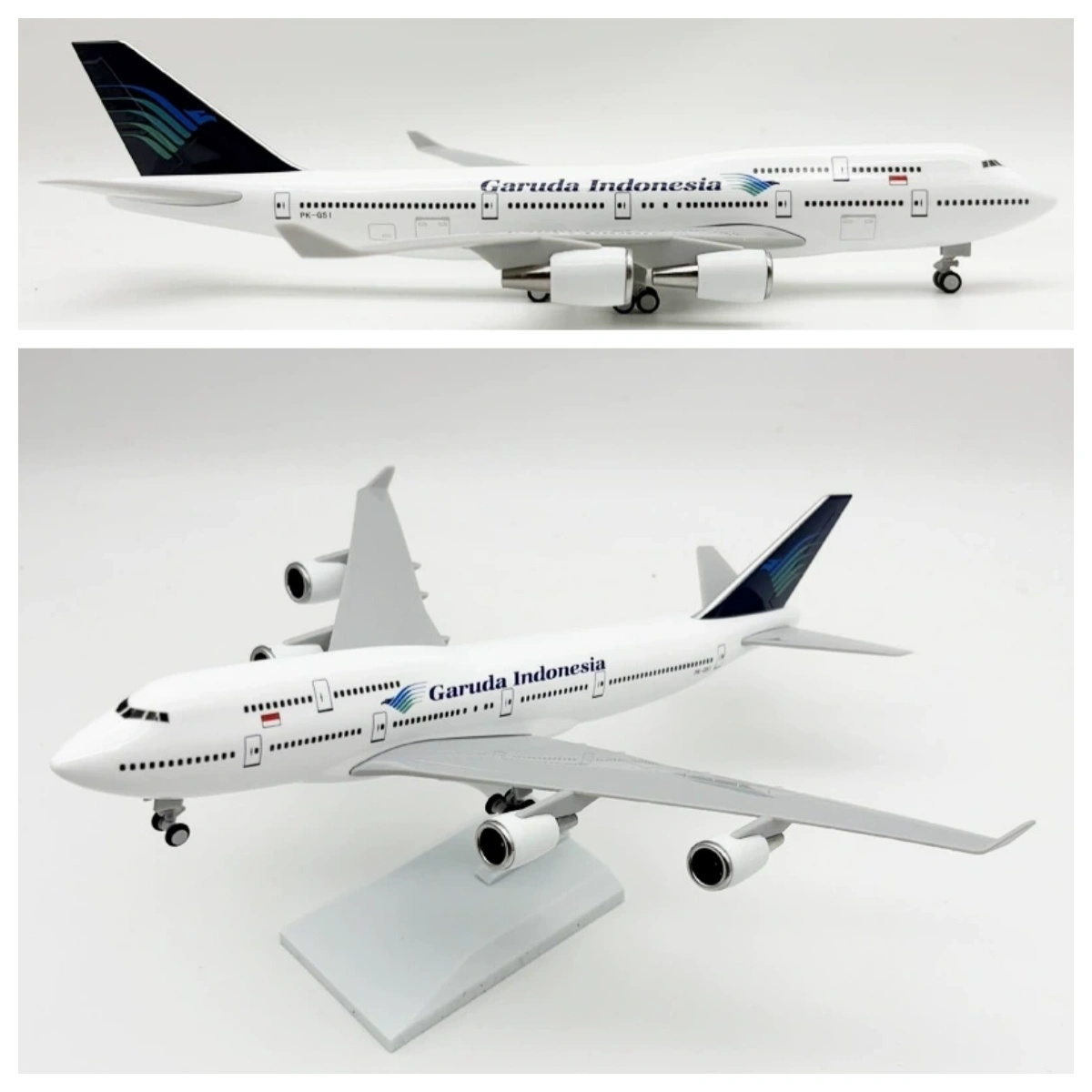 Model Kit Indonesia - Model Pesawat Terbang Garuda Indonesia B747