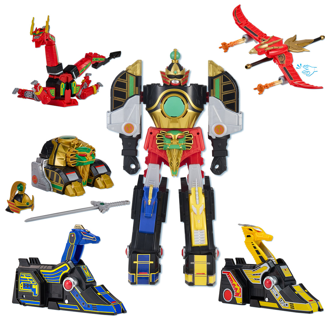 Model Kit Power Rangers - Figur Aksi Playmates Power Rangers Mega