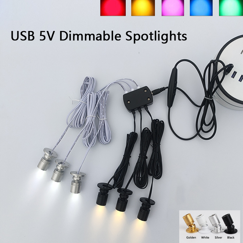 Model Kit Display Case - LED USB 5V Lampu Kabinet Dapat