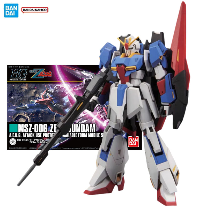 Model Kit Zeta Gundam - Bandai Figur Asli Asli Kit Model