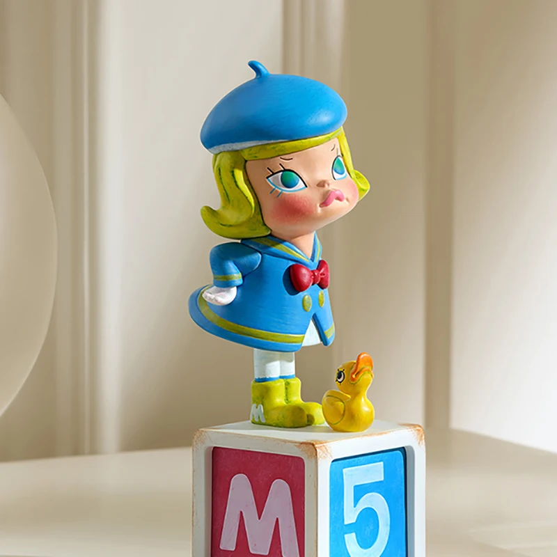 POP MART MOLLY Patung Ulang Ta - Model Kit Anime Girl ulasan dan harga