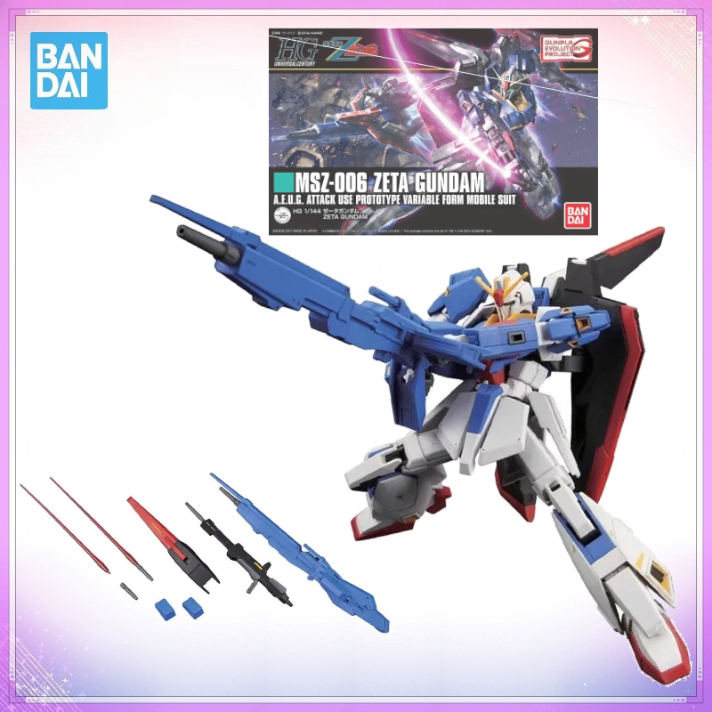 Tersedia Bandai Kit Model Figu - Model Kit Zeta Gundam ulasan dan harga