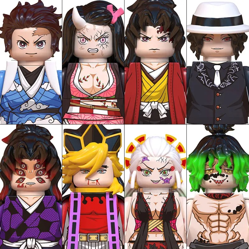 Minifigures Demon Slayer Build - Model Kit Kaiju No 8 ulasan dan harga