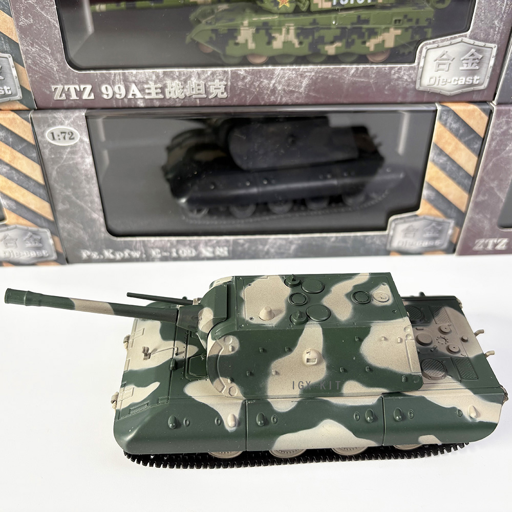 Tank berat Jerman E-100 skala  - Model Kit Tank ulasan dan harga