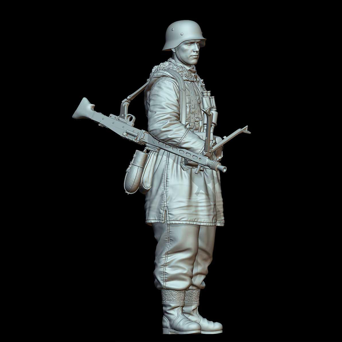 1/16 kit tokoh Model Resin GK, - Model Kit Entry Grade ulasan dan harga