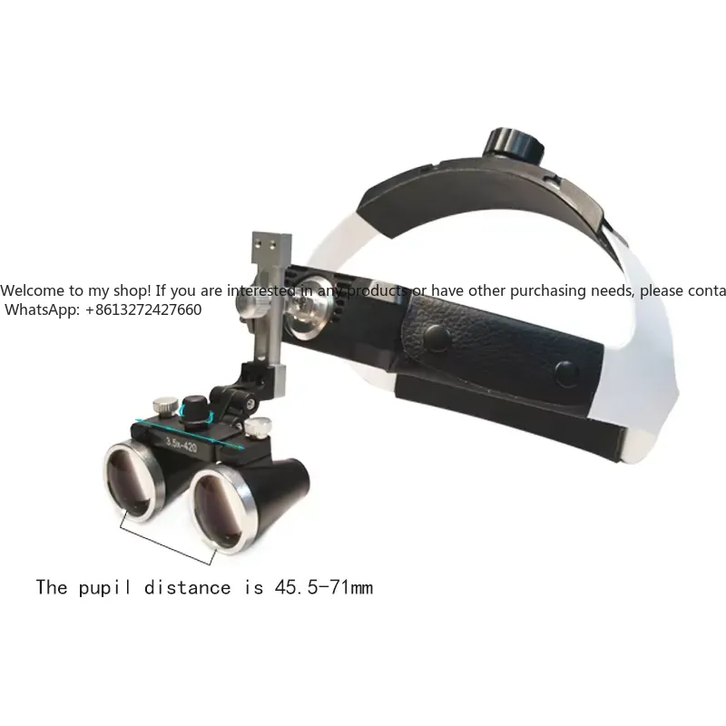 Kaca Pembesar Bedah Binokular  - Magnifier With Light ulasan dan harga