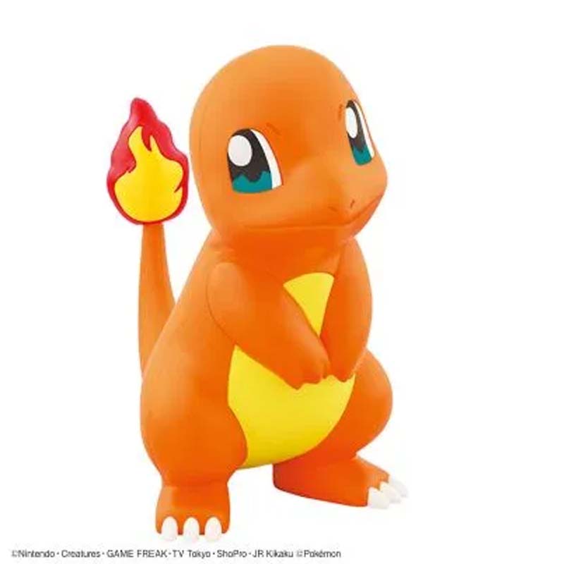 Bandai Original Pokemon Plamo  - Model Kit Quick Charmander ulasan dan harga