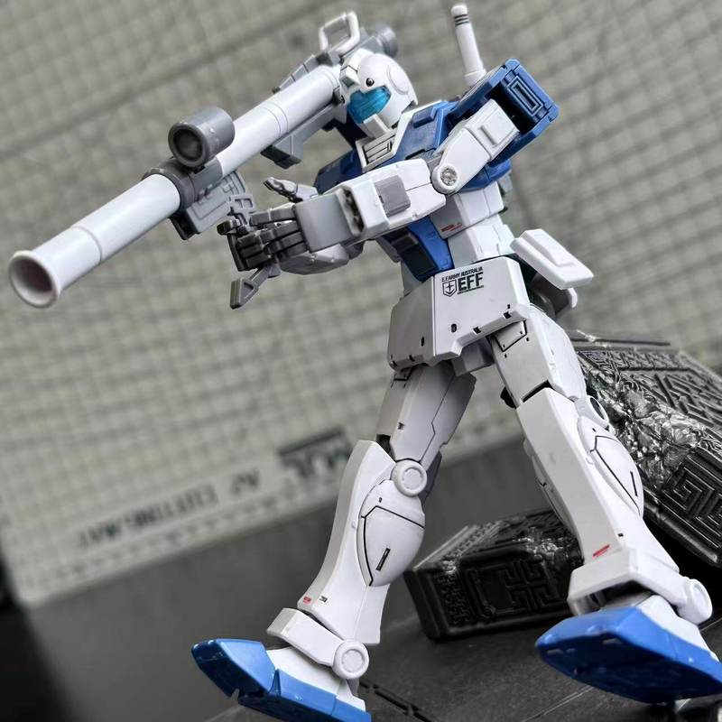 HG GTO 1/144 GM White Dog Team - Model Kit Gundam Wing ulasan dan harga