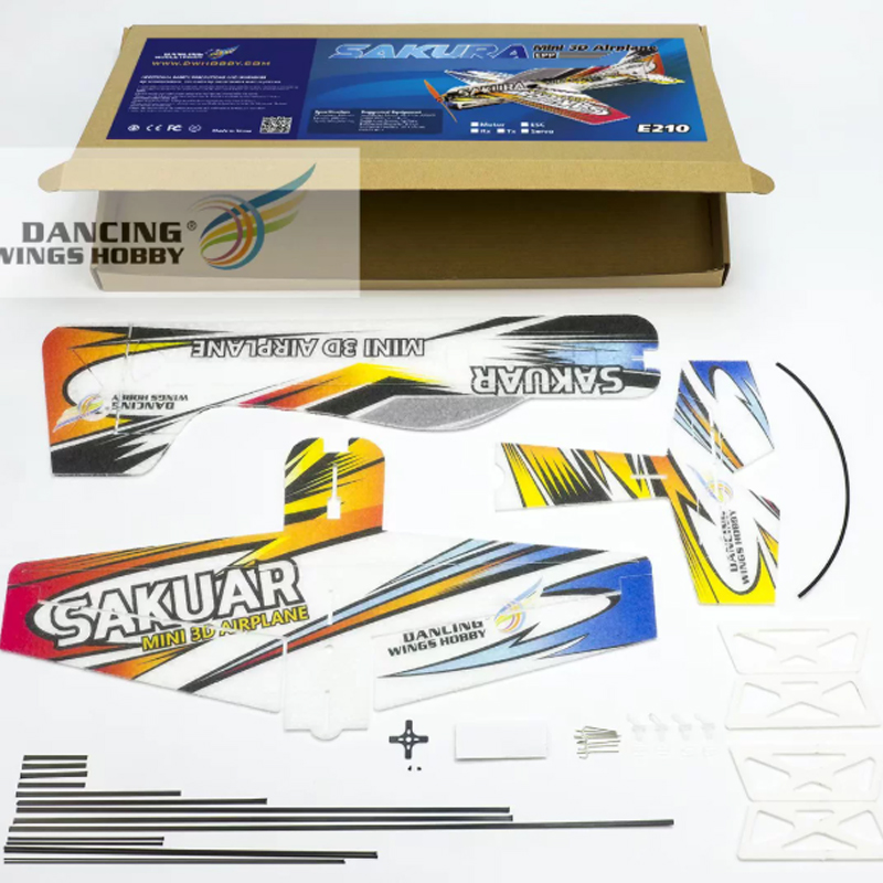 Kit Pesawat RC 3D Mikro SAKURA - Model Kit Expert ulasan dan harga