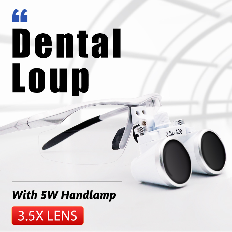 Lampu Kaca Pembesar Gigi Medis - Magnifier With Light ulasan dan harga