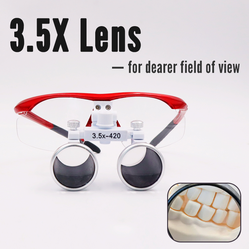 Lampu Kaca Pembesar Gigi Medis - Magnifier With Light ulasan dan harga