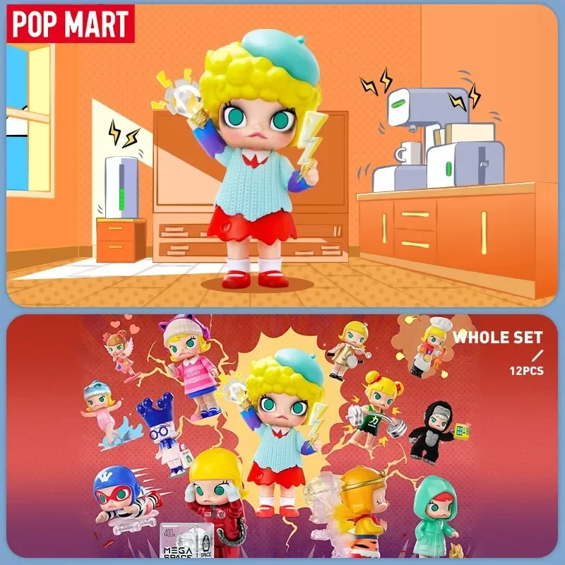 POP MART MOLLY Seri Superpower - Model Kit Anime Girl ulasan dan harga