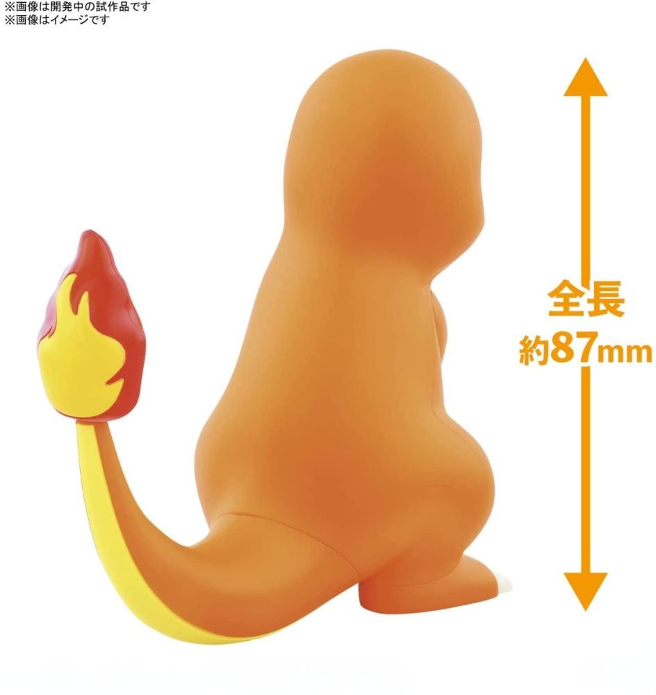 BANDAI Pokemon Plamo Collectio - Model Kit Quick Charmander ulasan dan harga