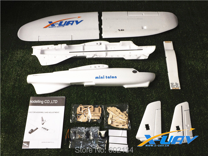 Radio udara putih Glider EPO M - Model Kit Expert ulasan dan harga