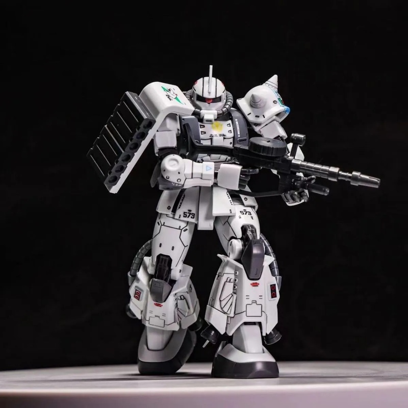 GTO ZAKU II White Wolf Shin Ma - Model Kit Gundam Wing ulasan dan harga
