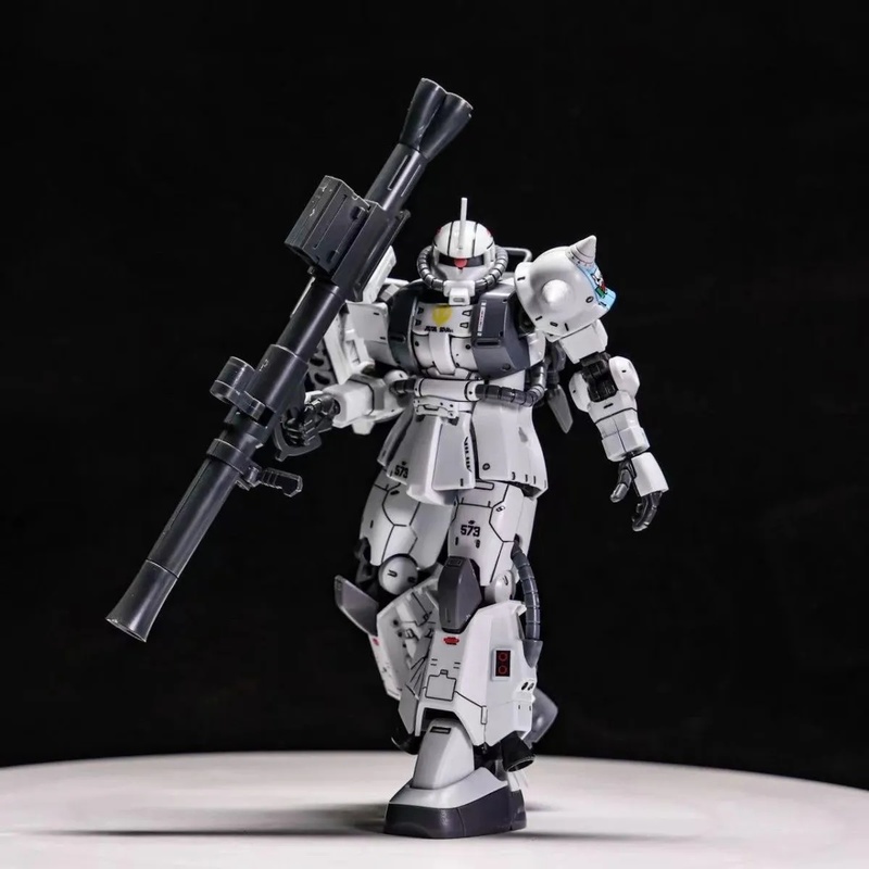 GTO ZAKU II White Wolf Shin Ma - Model Kit Gundam Wing ulasan dan harga