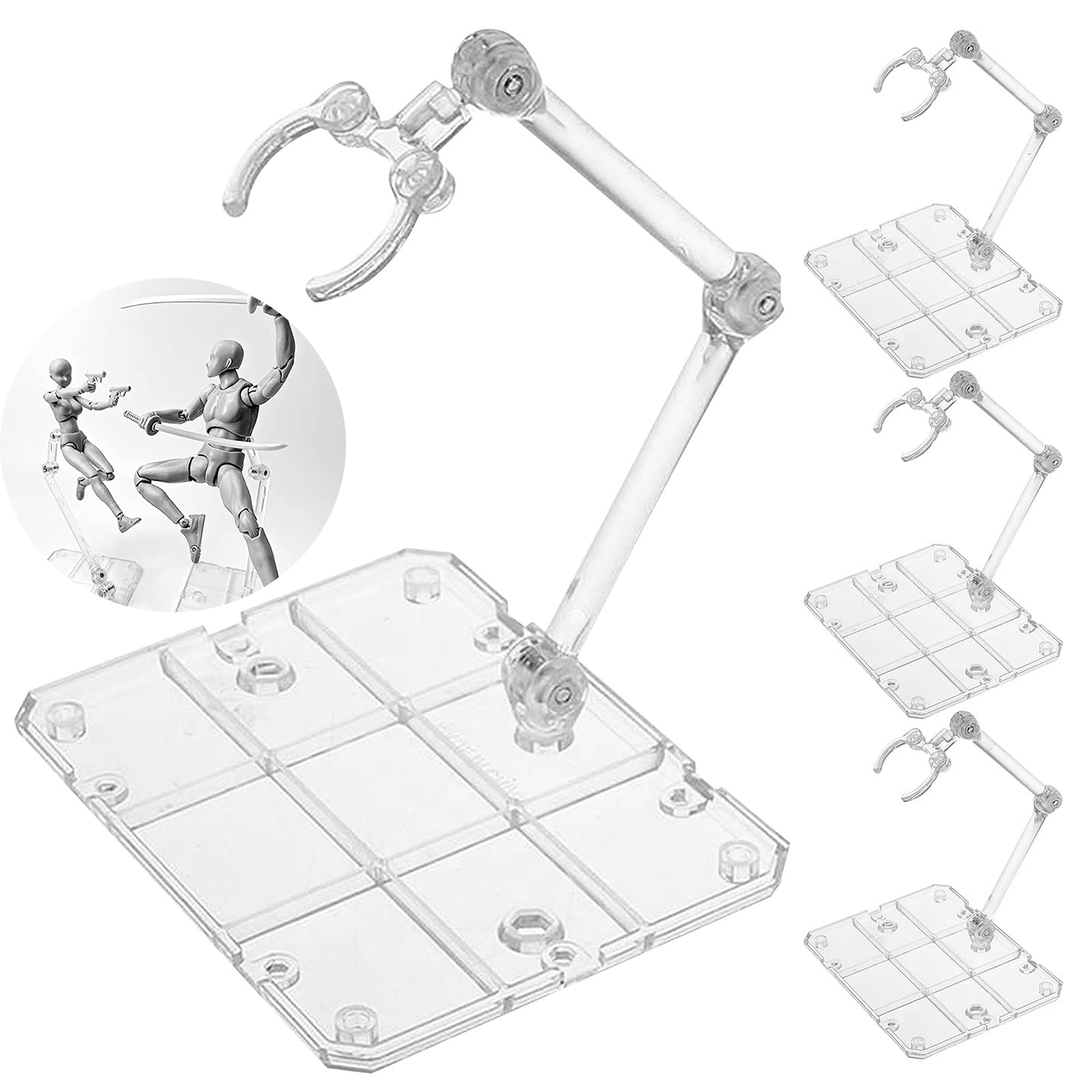 Jelas Action Figure berdiri, p - Model Kit Hg ulasan dan harga