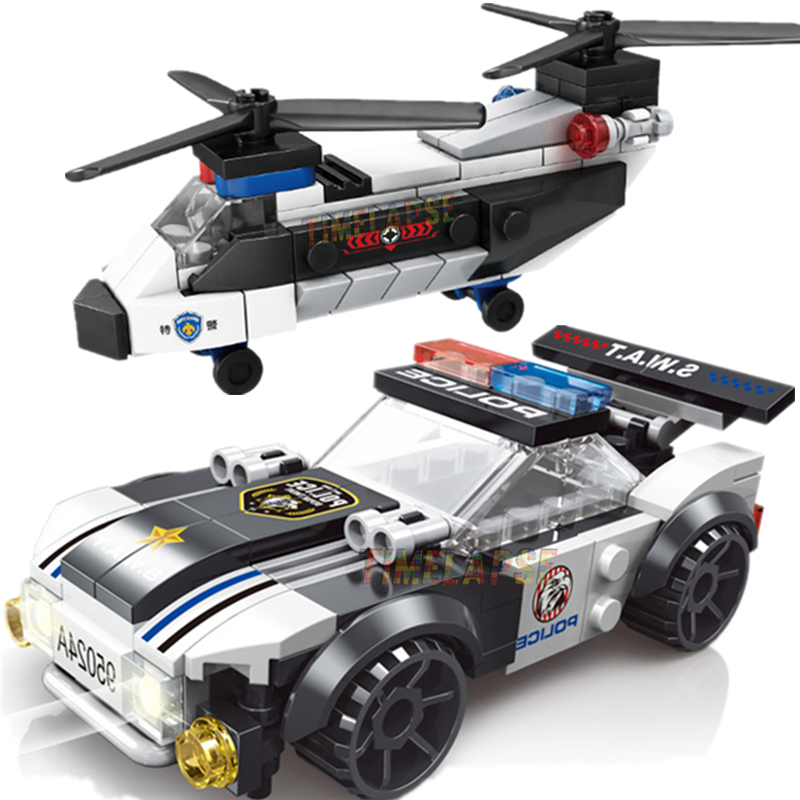 Baru DIY MOC pesawat kota SWAT - Model Kit Expert ulasan dan harga