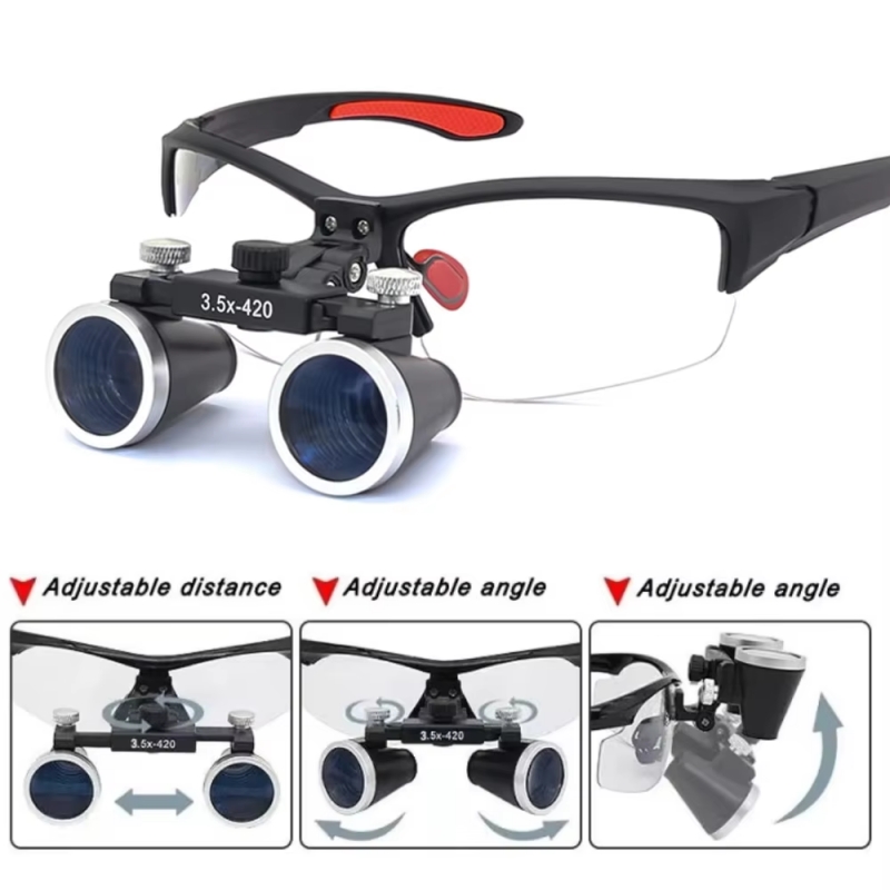 Pembesar Binokular Kedokteran  - Magnifier With Light ulasan dan harga