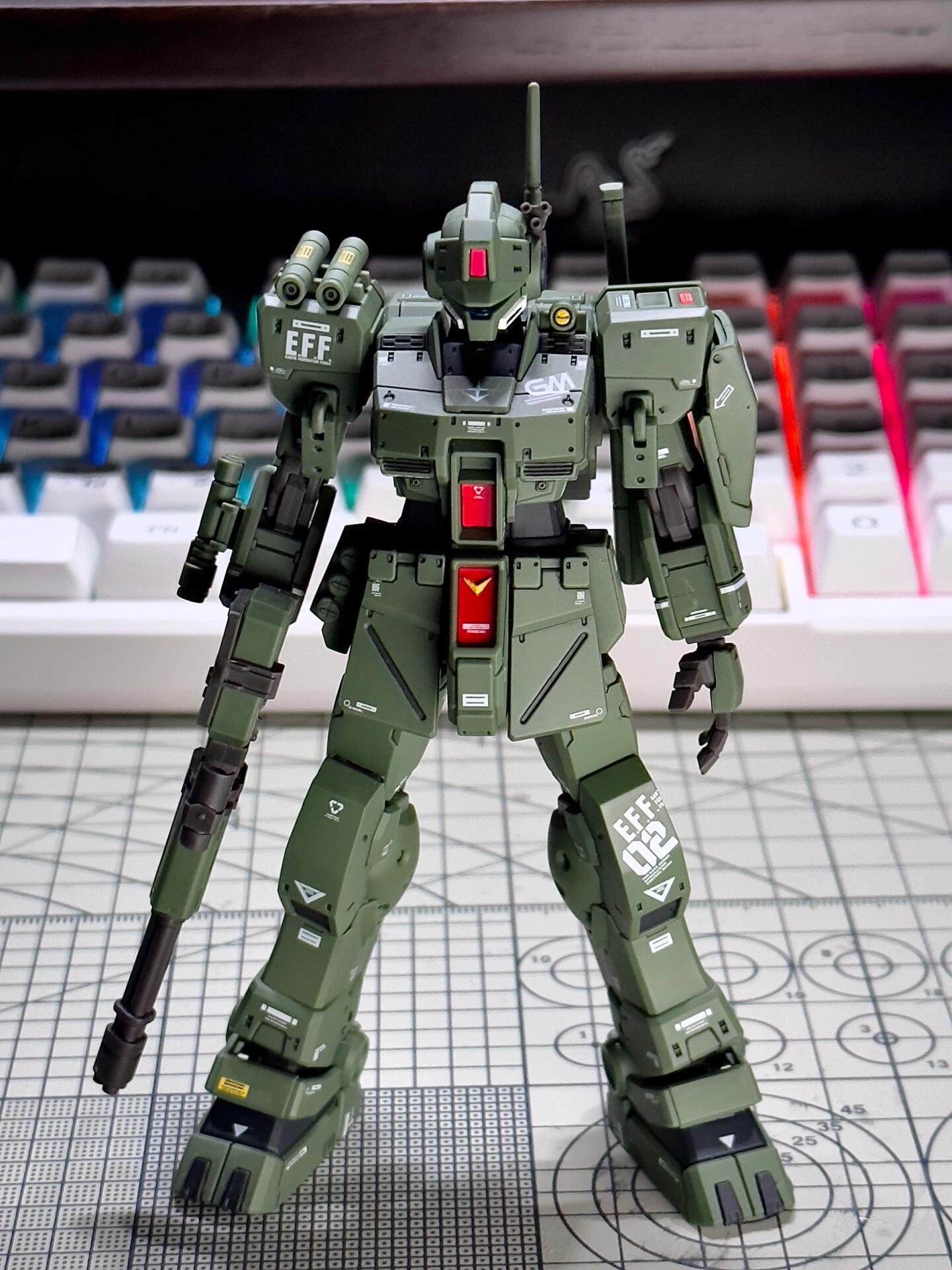 XFS HG 1/144 RGM-79S GM Sparta - Model Kit Keroro ulasan dan harga