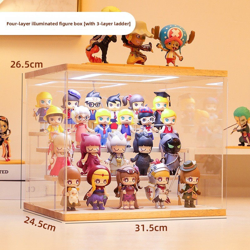 Kotak Display Akrilik dengan L - Model Kit Display Case ulasan dan harga