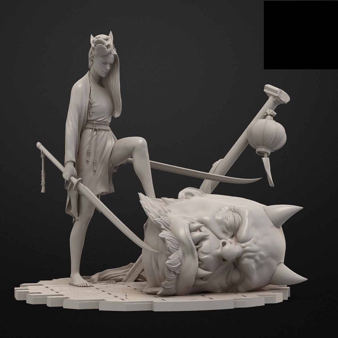 Figur Model Resin 1/24 GK, Kit - Model Kit Entry Grade ulasan dan harga
