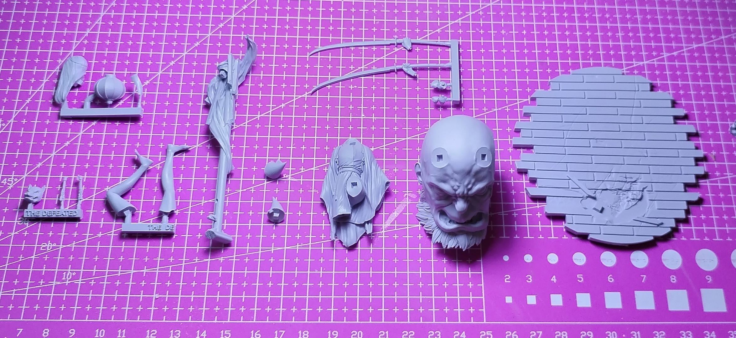Figur Model Resin 1/24 GK, Kit - Model Kit Entry Grade ulasan dan harga