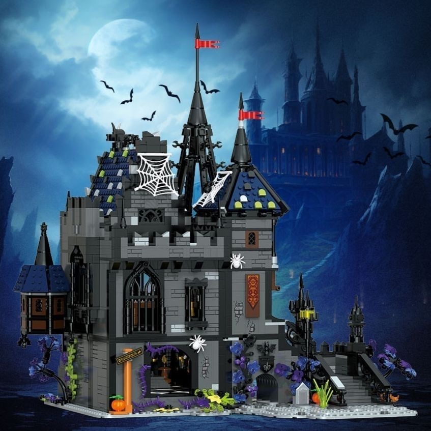 3007PCS Blok Bangunan Kastil D - Model Kit Expert ulasan dan harga