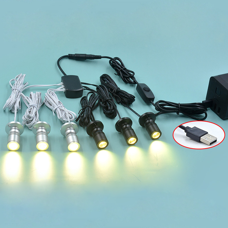 Lampu Sorot LED USB 5V 1W yang - Model Kit Display Case ulasan dan harga