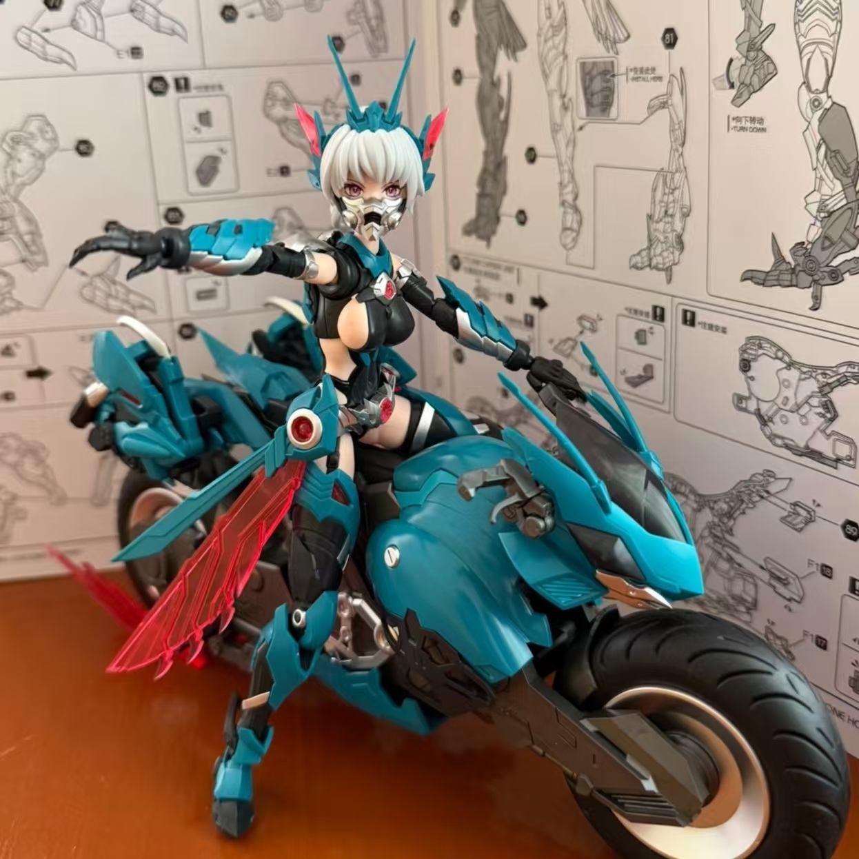 Kit Rakitan Mecha Girl Dual Bo - Model Kit Nuke Matrix ulasan dan harga