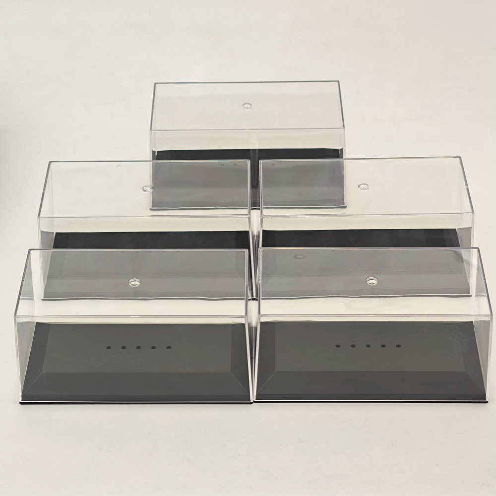 Kotak Akrilik 15.3cm 6'' Kotak - Model Kit Display Case ulasan dan harga