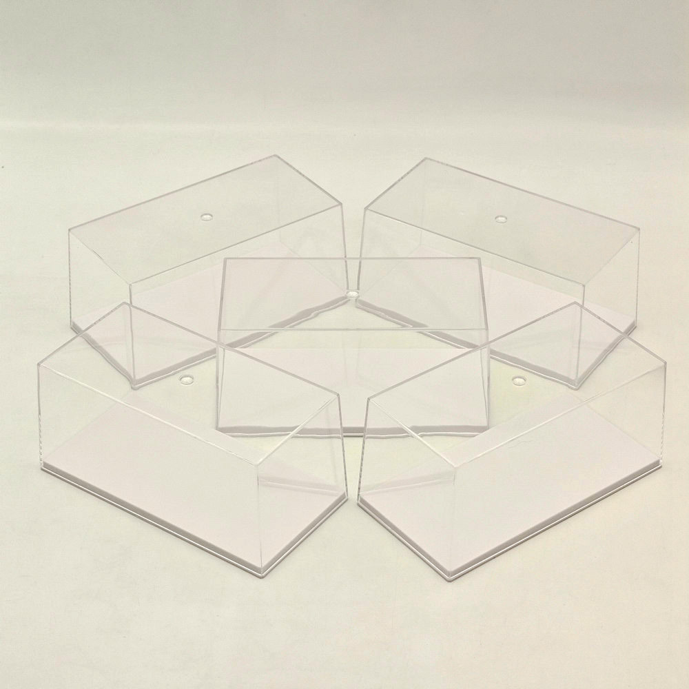 Kotak Akrilik 15.3cm 6'' Kotak - Model Kit Display Case ulasan dan harga